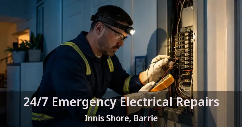 24/7 Emergency Electrical Repairs Innis Shore, Barrie - ON
