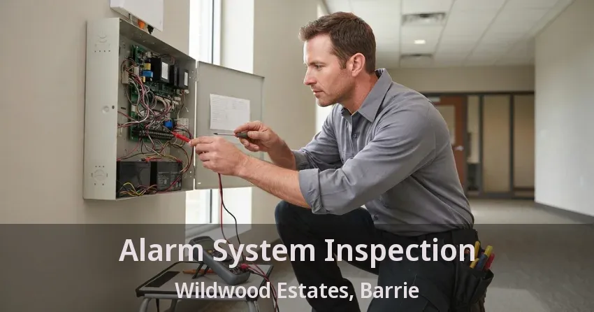 Alarm System Inspection Wildwood Estates, Barrie - ON