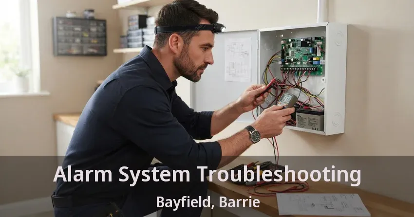 Alarm System Troubleshooting Bayfield, Barrie - ON
