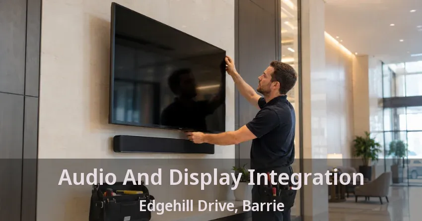 Audio And Display Integration Edgehill Drive, Barrie - ON