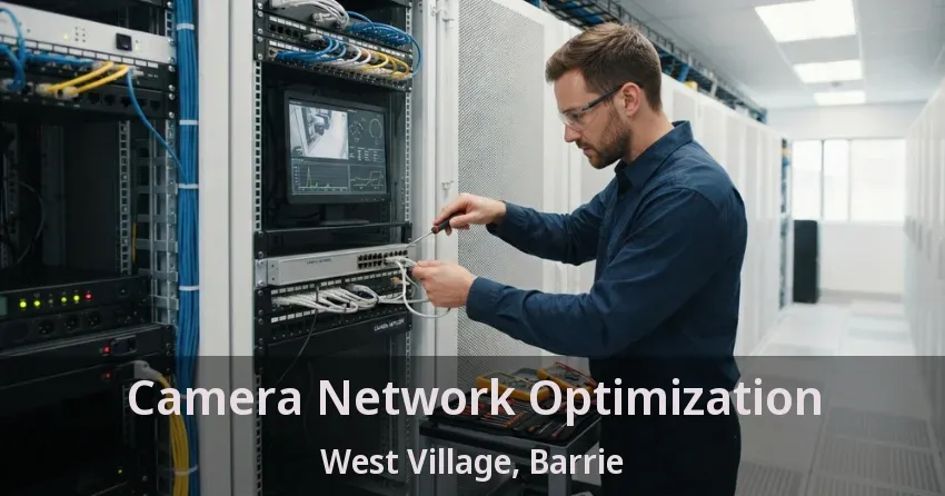 Camera Network Optimization West Village, Barrie - ON