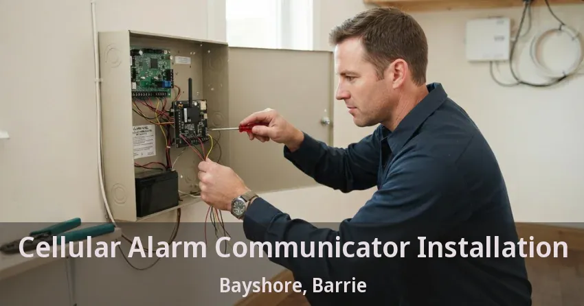 Cellular Alarm Communicator Installation Bayshore, Barrie - ON