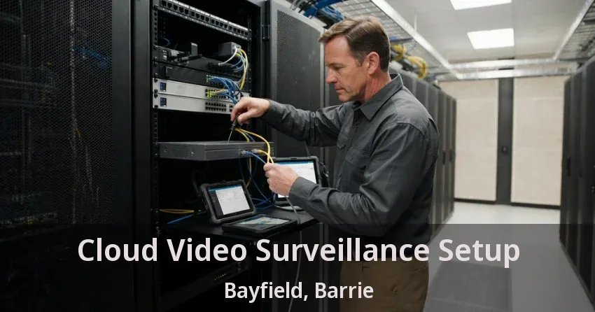 Cloud Video Surveillance Setup Bayfield, Barrie - ON