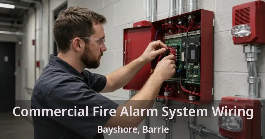 Commercial Fire Alarm System Wiring Bayshore, Barrie - ON