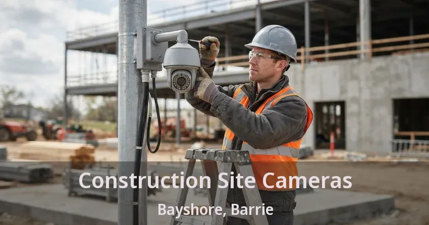 Construction Site Cameras Bayshore, Barrie - ON