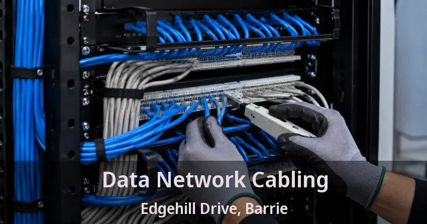 Data Network Cabling Edgehill Drive, Barrie - ON