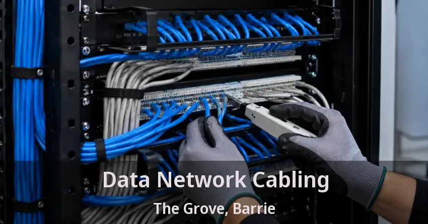 Data Network Cabling The Grove, Barrie - ON