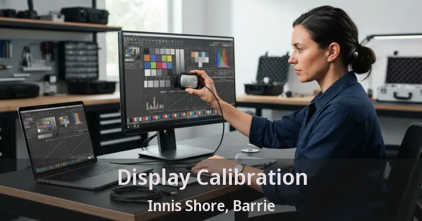 Display Calibration Innis Shore, Barrie - ON