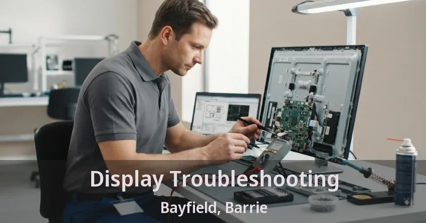 Display Troubleshooting Bayfield, Barrie - ON