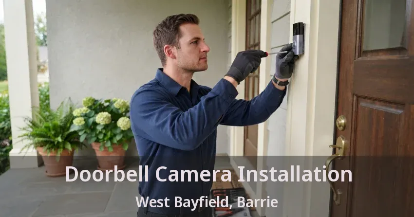 Doorbell Camera Installation West Bayfield, Barrie - ON