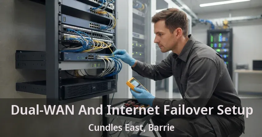 Dual-WAN And Internet Failover Setup Cundles East, Barrie - ON