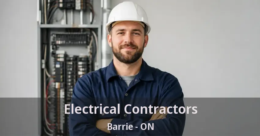 Electrical Contractors Barrie - ON