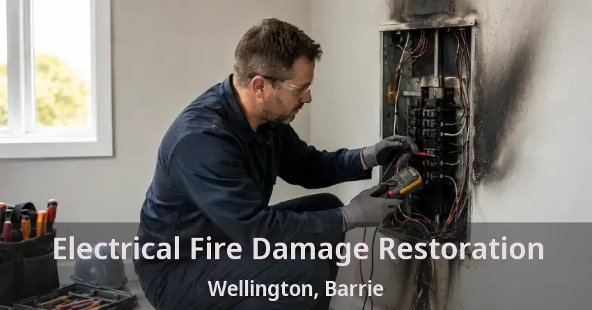 Electrical Fire Damage Restoration Wellington, Barrie - ON