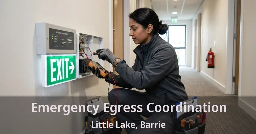 Emergency Egress Coordination Little Lake, Barrie - ON