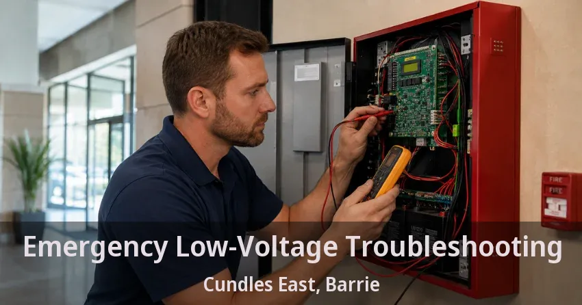 Emergency Low-Voltage Troubleshooting Cundles East, Barrie - ON