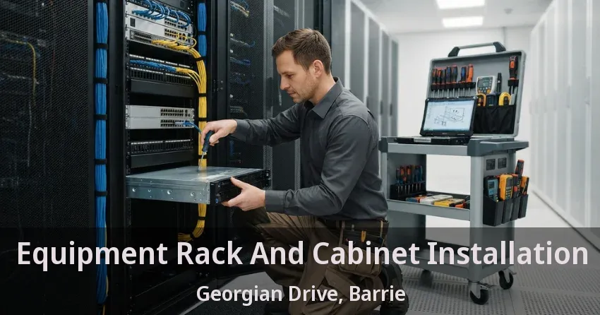 Equipment Rack And Cabinet Installation Georgian Drive, Barrie - ON