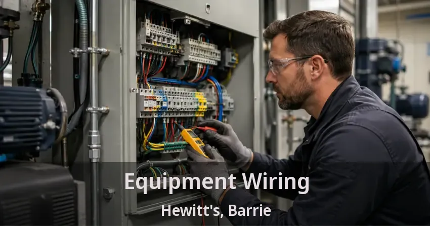 Equipment Wiring Hewitt's, Barrie - ON