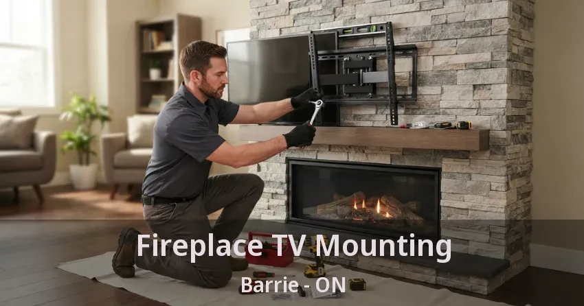 Fireplace TV Mounting Barrie - ON
