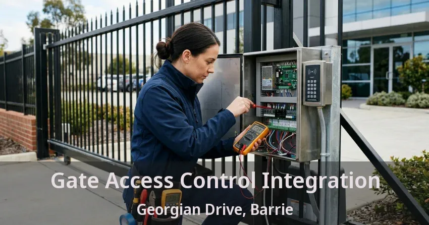 Gate Access Control Integration Georgian Drive, Barrie - ON