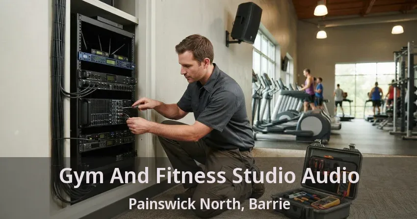 Gym And Fitness Studio Audio Painswick North, Barrie - ON
