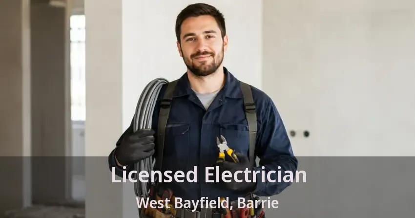 Licensed Electrician West Bayfield, Barrie - ON