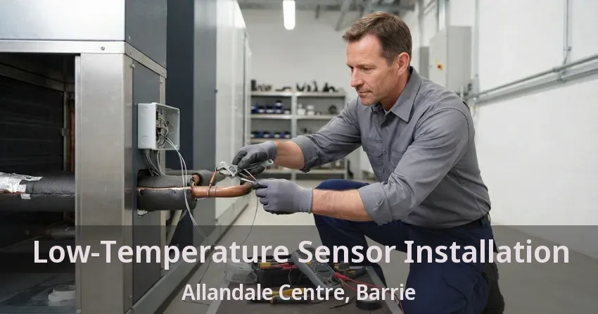 Low-Temperature Sensor Installation Allandale Centre, Barrie - ON