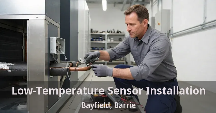 Low-Temperature Sensor Installation Bayfield, Barrie - ON