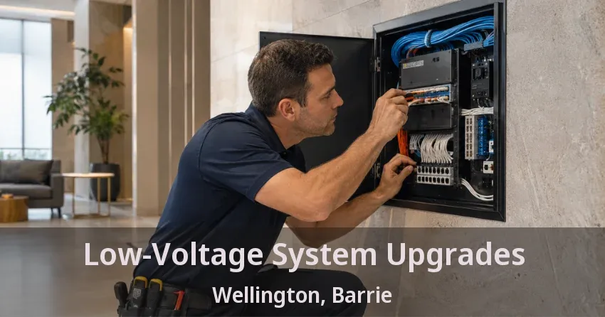Low-Voltage System Upgrades Wellington, Barrie - ON