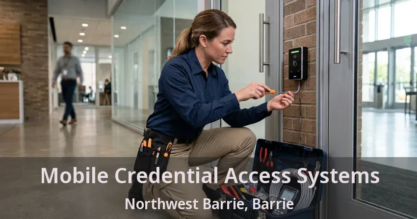 Mobile Credential Access Systems Northwest Barrie, Barrie - ON