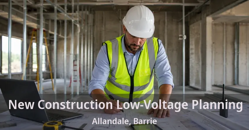 New Construction Low-Voltage Planning Allandale, Barrie - ON