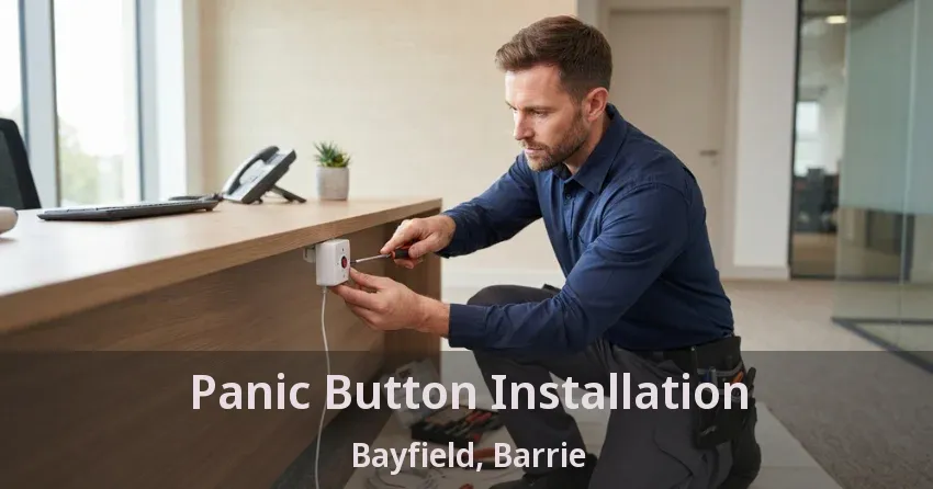 Panic Button Installation Bayfield, Barrie - ON