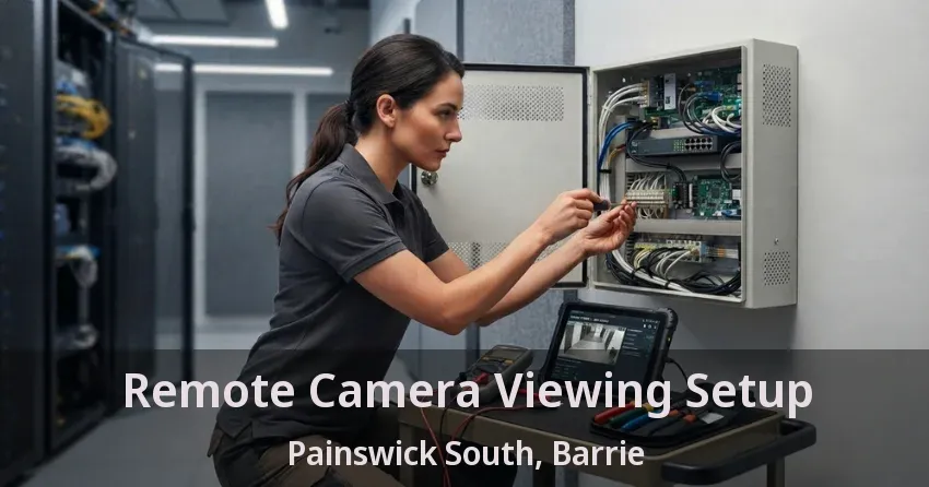 Remote Camera Viewing Setup Painswick South, Barrie - ON