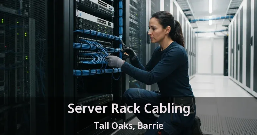 Server Rack Cabling Tall Oaks, Barrie - ON