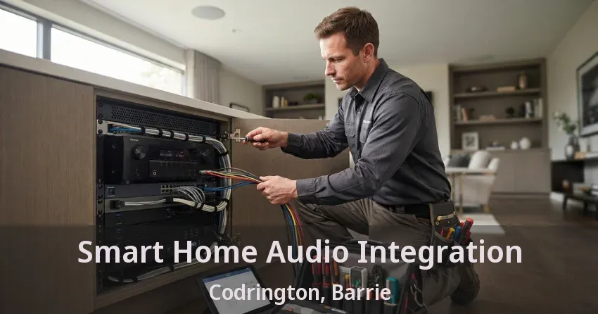 Smart Home Audio Integration Codrington, Barrie - ON