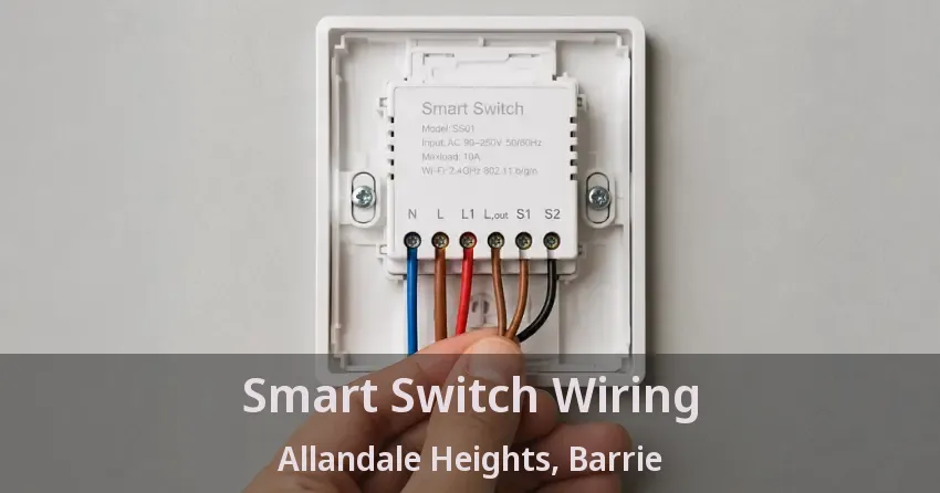 Smart Switch Wiring Allandale Heights, Barrie - ON