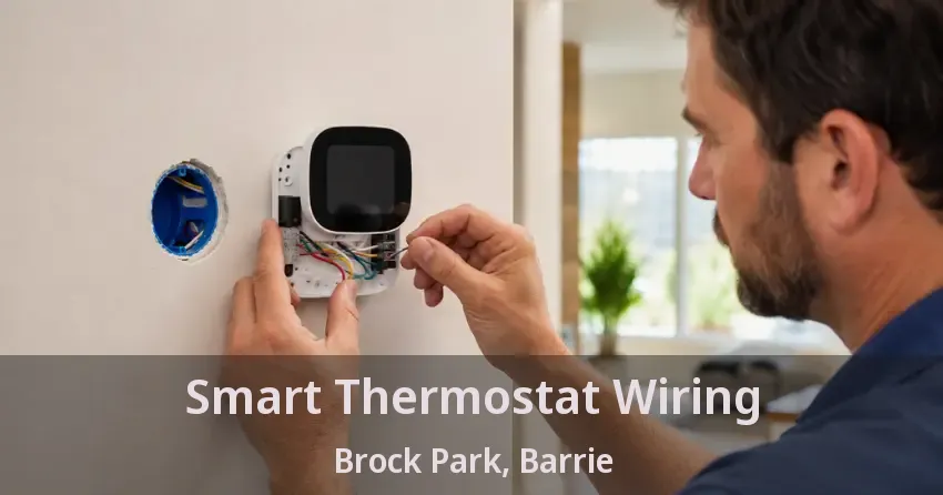 Smart Thermostat Wiring Brock Park, Barrie - ON