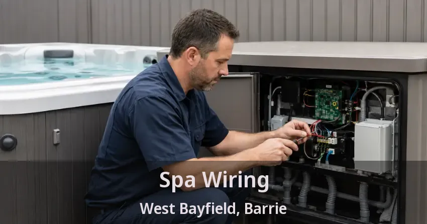 Spa Wiring West Bayfield, Barrie - ON