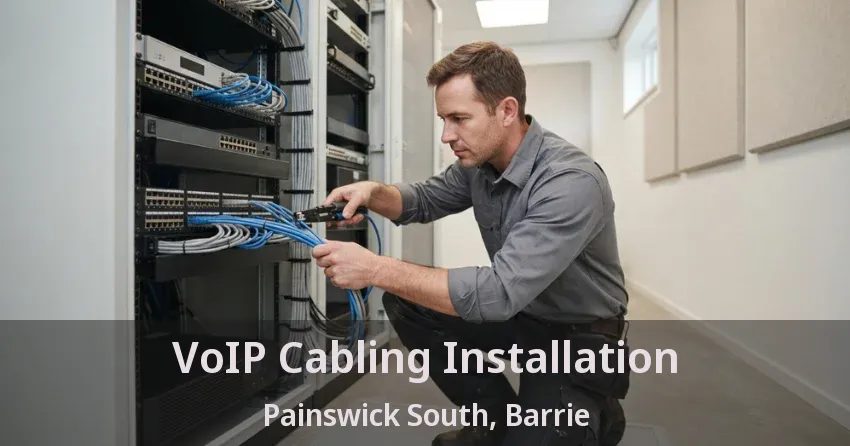 VoIP Cabling Installation Painswick South, Barrie - ON