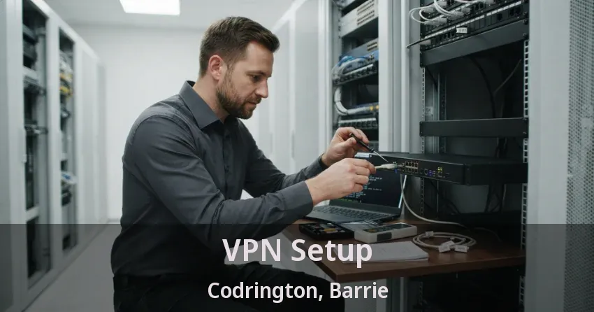 VPN Setup Codrington, Barrie - ON