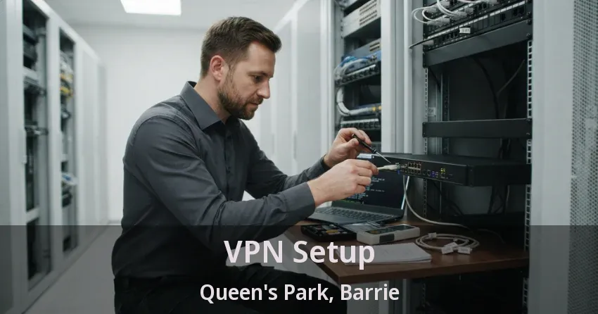VPN Setup Queen's Park, Barrie - ON