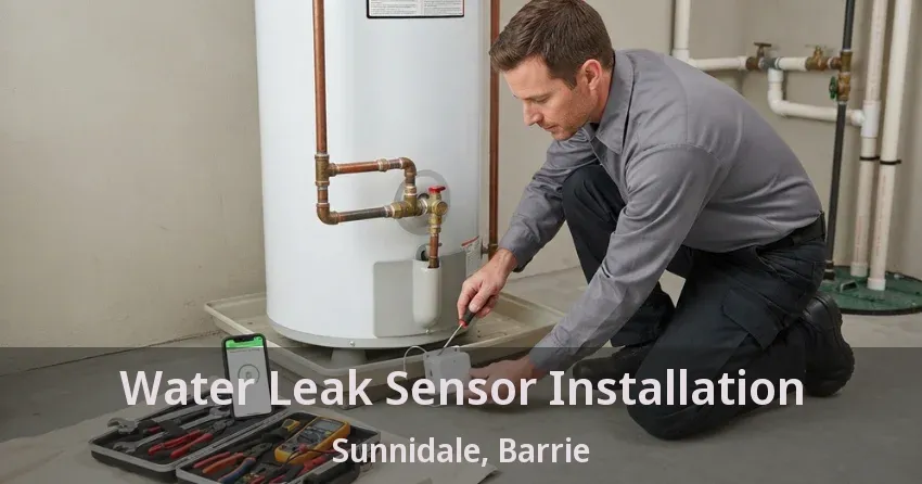 Water Leak Sensor Installation Sunnidale, Barrie - ON