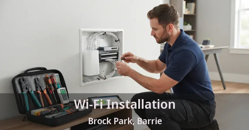 Wi-Fi Installation Brock Park, Barrie - ON