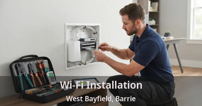Wi-Fi Installation West Bayfield, Barrie - ON Wi-Fi Installation West Bayfield, Barrie - ON
