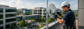 Multi-Building Network Links Holly, Barrie