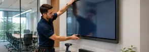 Touchscreen Display Installation Allandale Centre, Barrie