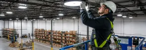 Warehouse High-Bay Lighting Installation Holly, Barrie